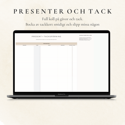 LumeNote Bröllopspaket – Allt ni behöver inför bröllopet